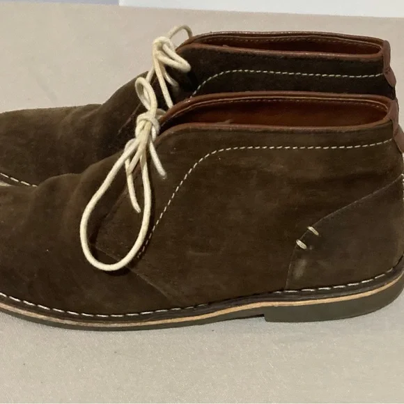 🥾Steve Madden Mens Durvish Chukka Boot Dark Brown Suede Size:9 - Picture 4 of 10